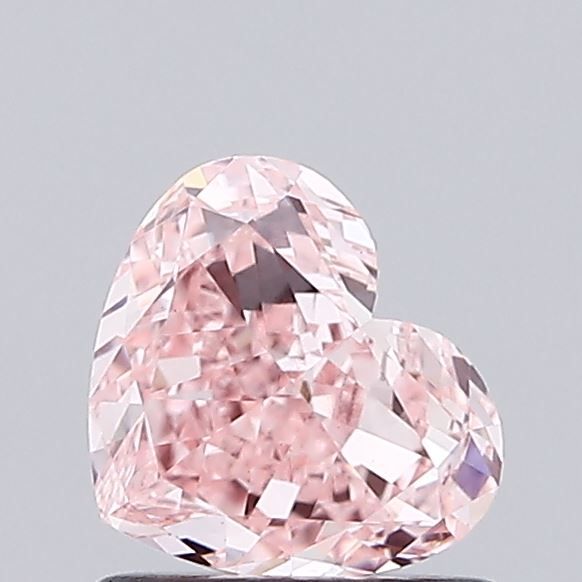 1.04 CT Fancy Vivid Pink HEART