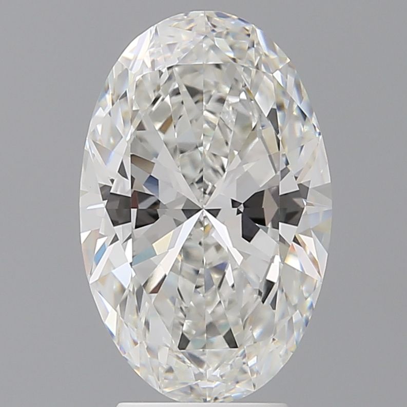 4.03 ct. oval Lab Grown Diamond front image