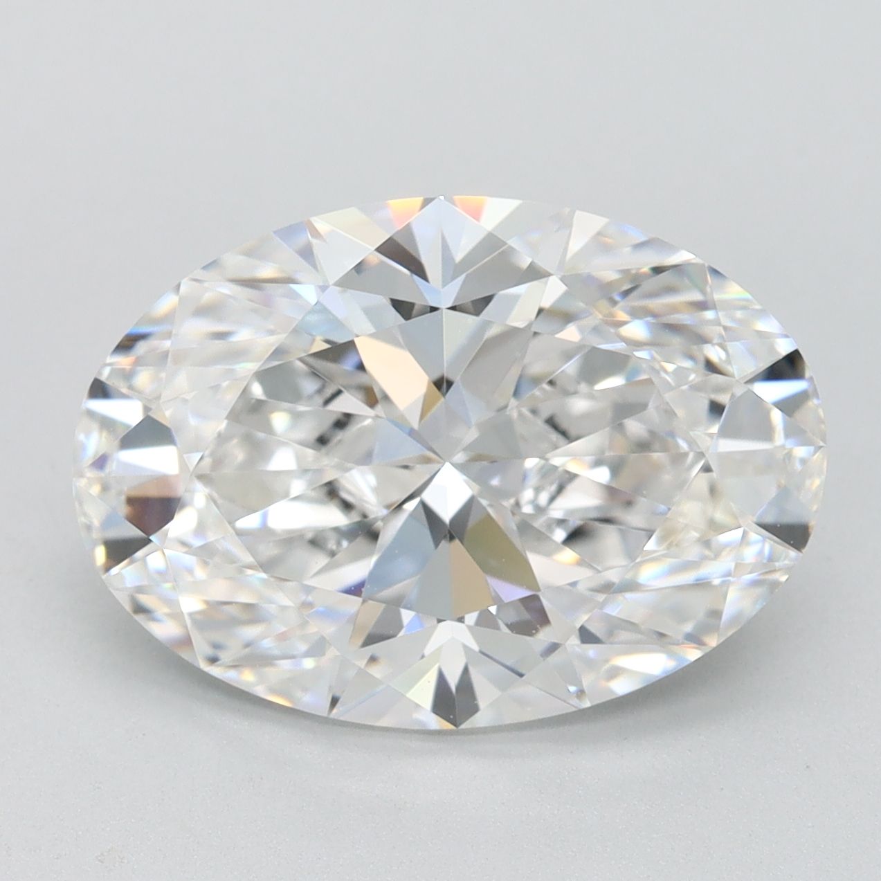 4.12 ct. oval Lab Grown Diamond front image