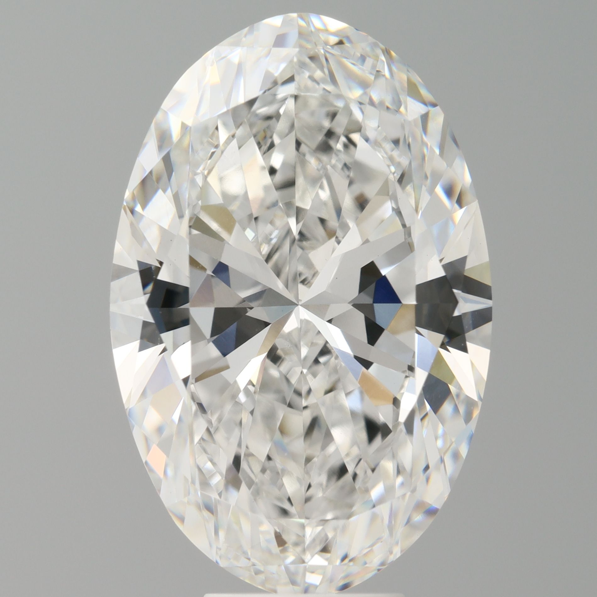 8.58 ct. oval Lab Grown Diamond front image