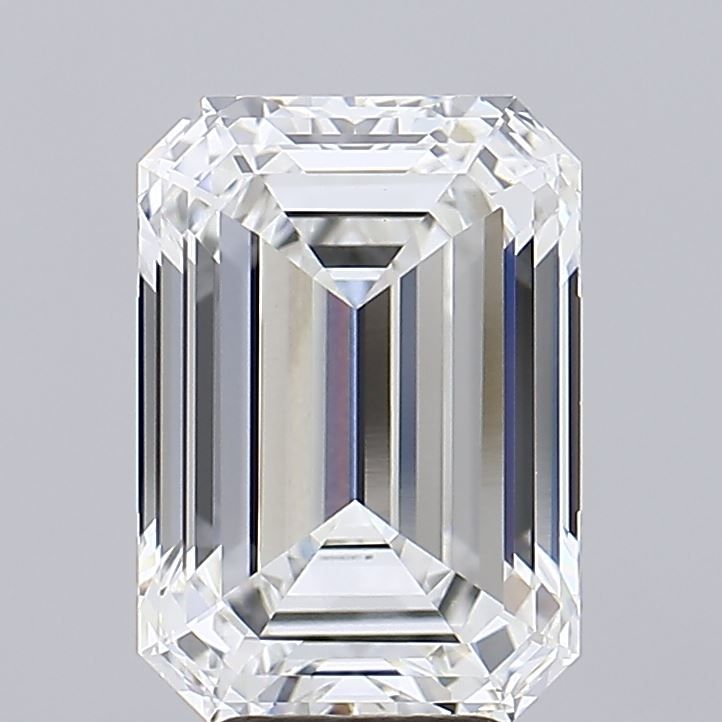 6.08 ct. emerald Lab Grown Diamond front image