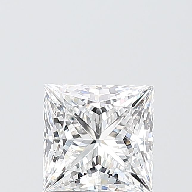 1.1 ct lab-grown Princess Diamond