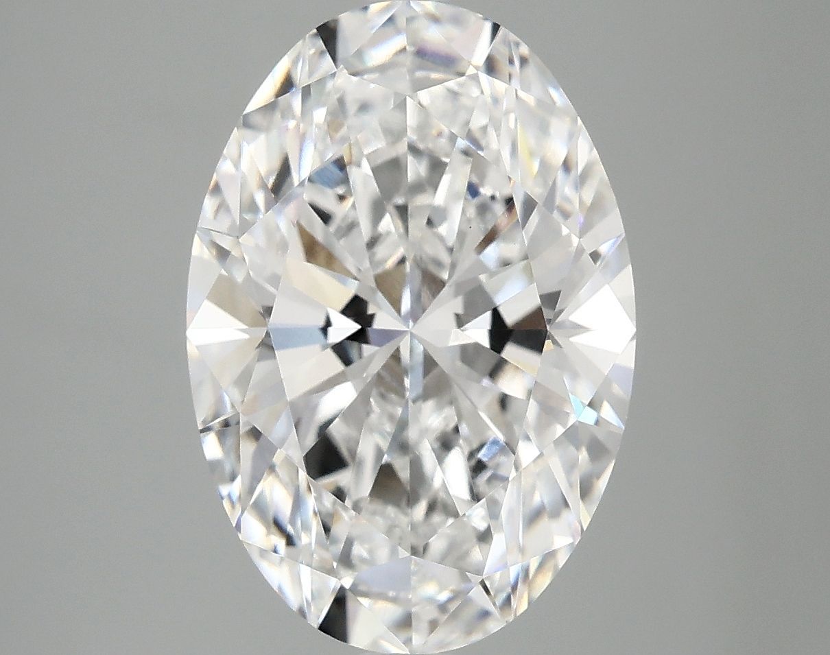 5.05 ct. oval Lab Grown Diamond front image