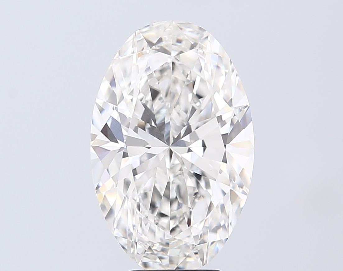 5.06 ct. oval Lab Grown Diamond front image