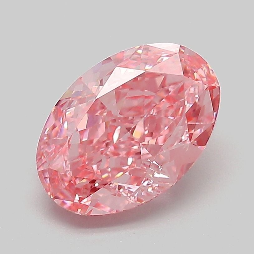 2.10 ct. oval Lab Grown Diamond front image