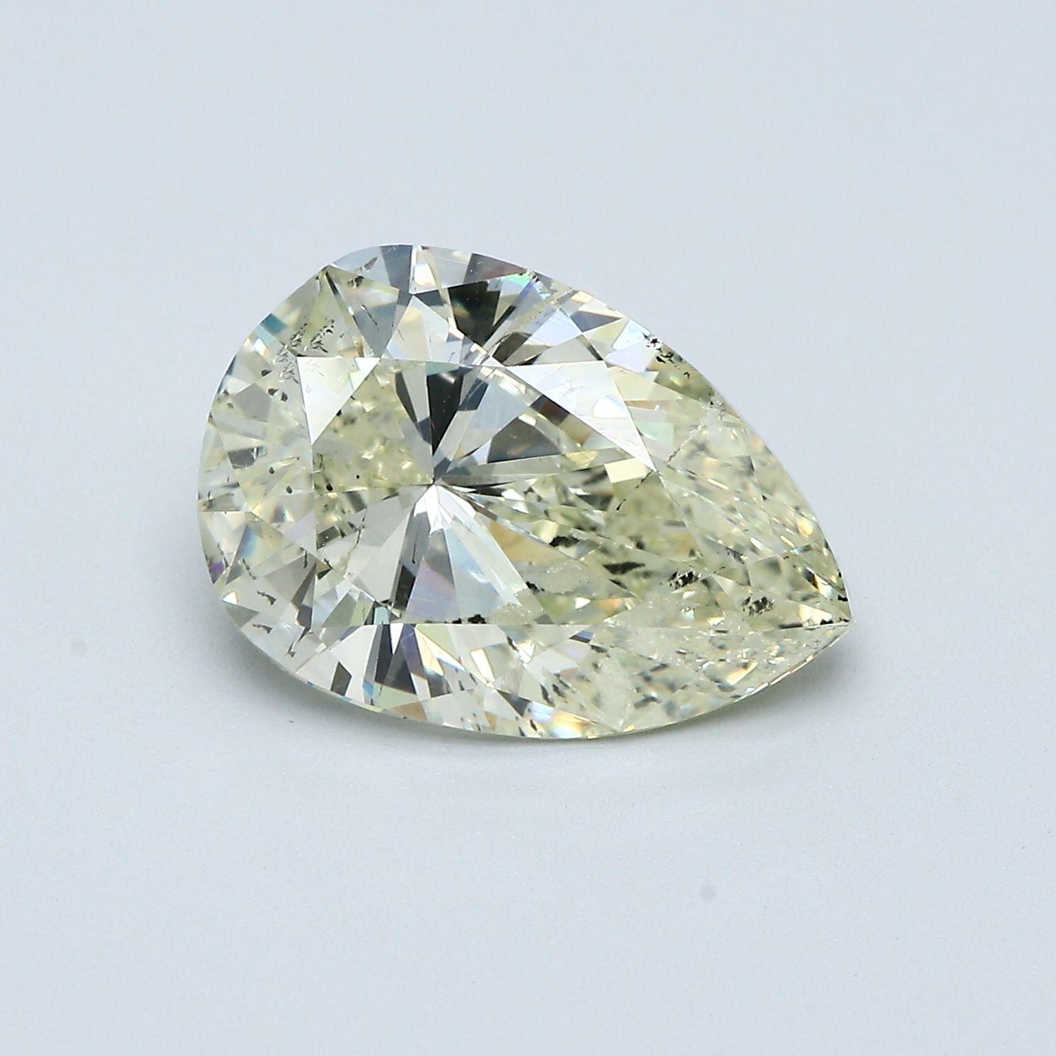 5.10ct Pear diamond
