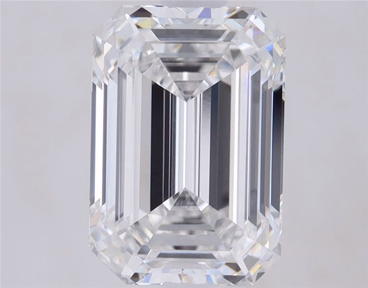 2.71 ct. emerald Lab Grown Diamond front image