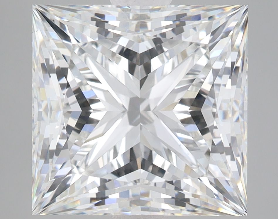 6.29 ct. princess Lab Grown Diamond front image