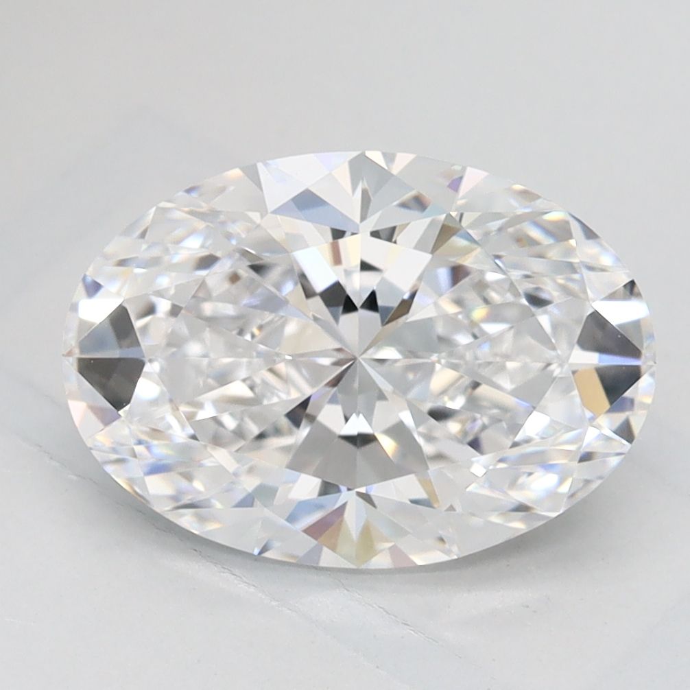 2.12 ct. oval Lab Grown Diamond front image