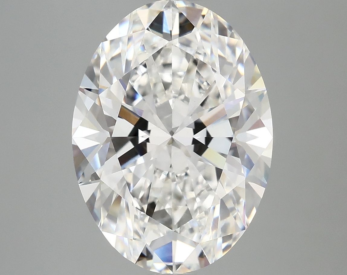 5.09 ct. oval Lab Grown Diamond front image