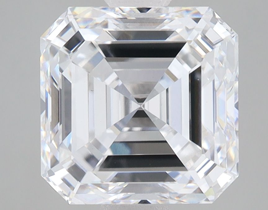 4.07 ct lab-grown Asscher Diamond