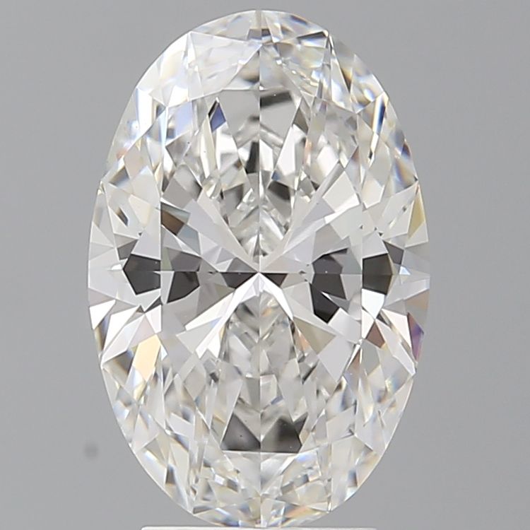 3.59 ct. oval Lab Grown Diamond front image