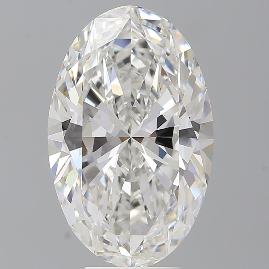 6.51 ct. oval Lab Grown Diamond front image