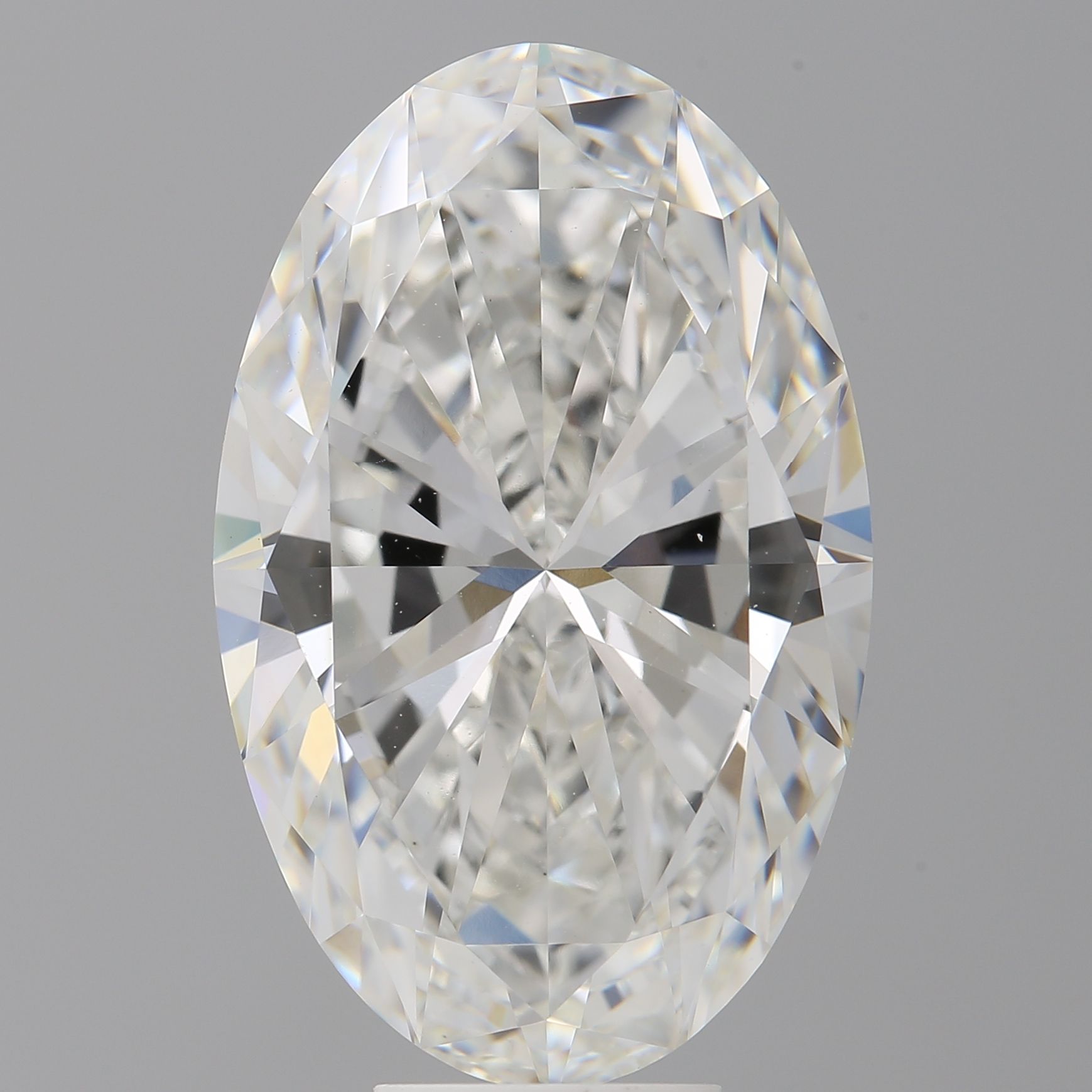 9.03 ct. oval Lab Grown Diamond front image