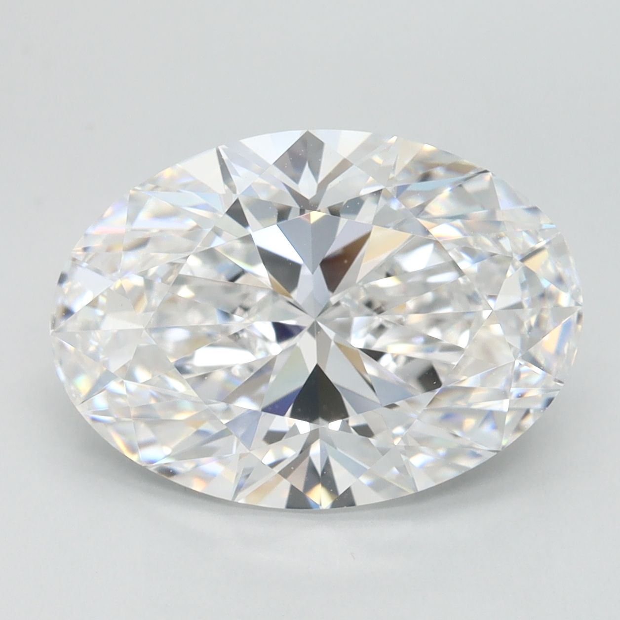 4.06 ct. oval Lab Grown Diamond front image