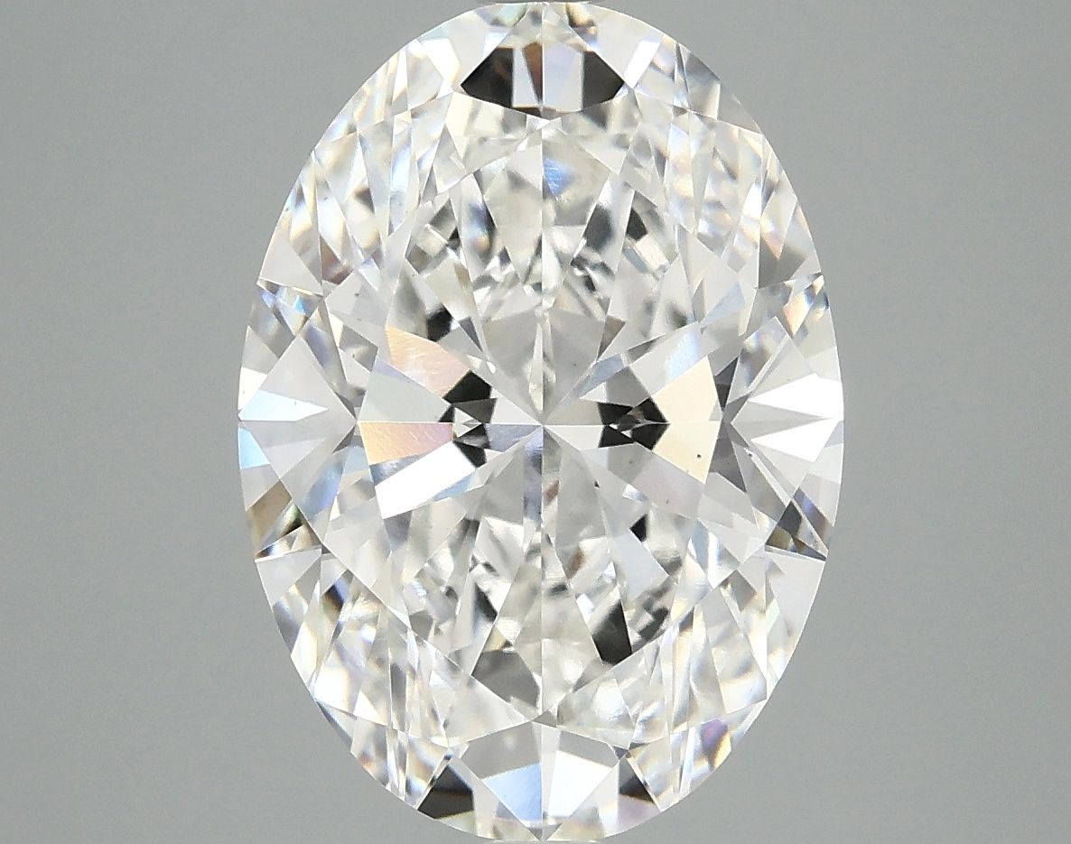 5.09 ct. oval Lab Grown Diamond front image