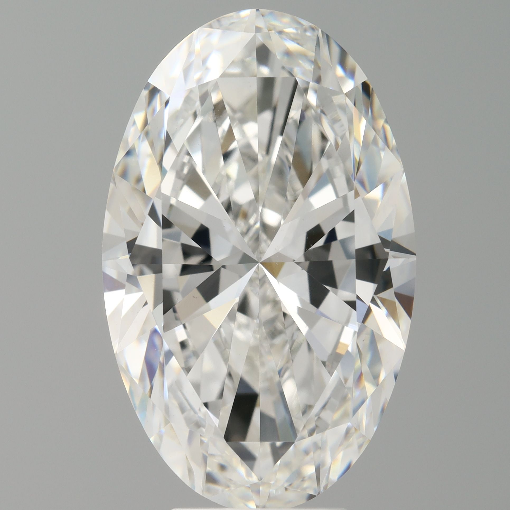 7.07 ct. oval Lab Grown Diamond front image