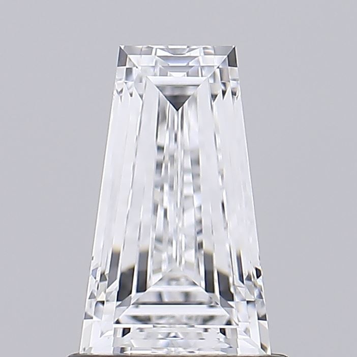 1.02 ct lab-grown Tapered baguette Diamond