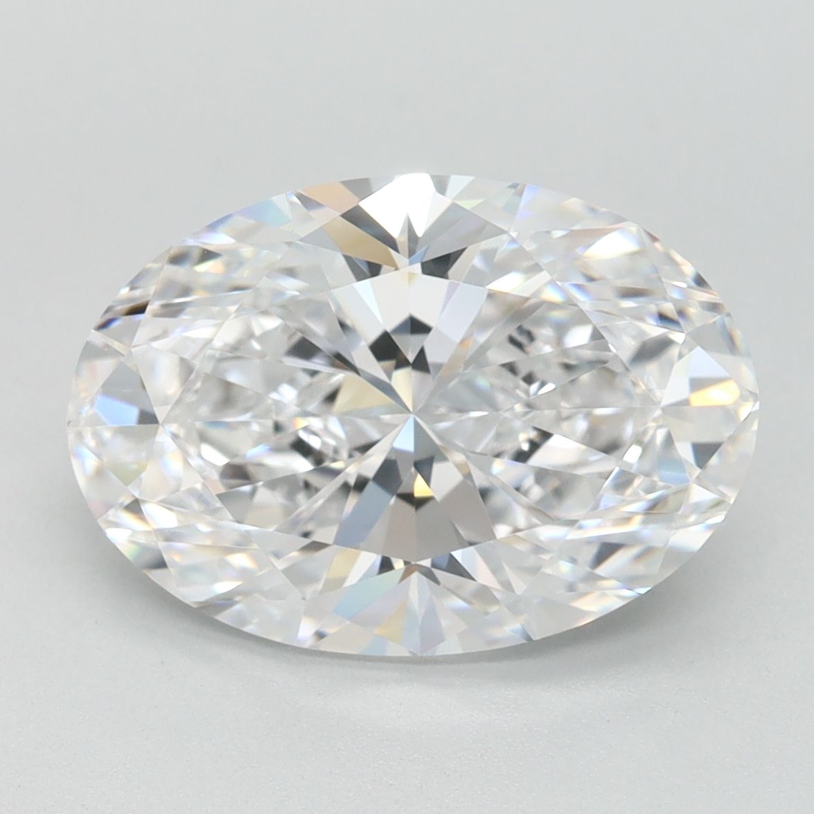 3.27 ct. oval Lab Grown Diamond front image