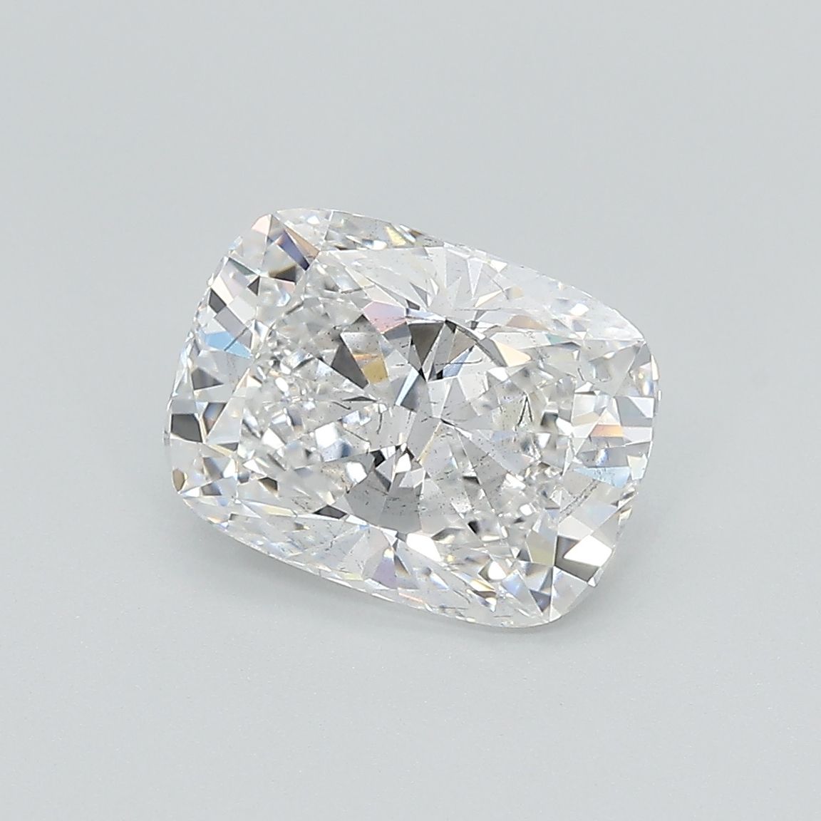 2.58 ct lab-grown Cushion brilliant Diamond