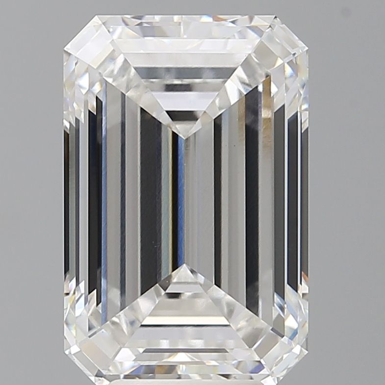 6.58 ct. emerald Lab Grown Diamond front image