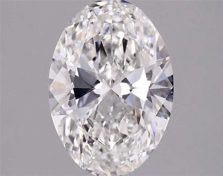 2.10 ct. oval Lab Grown Diamond front image