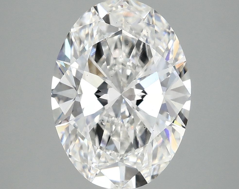 3.02 ct. oval Lab Grown Diamond front image