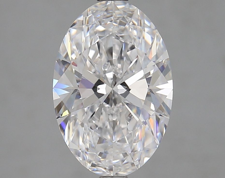 3.08 ct. oval Lab Grown Diamond front image