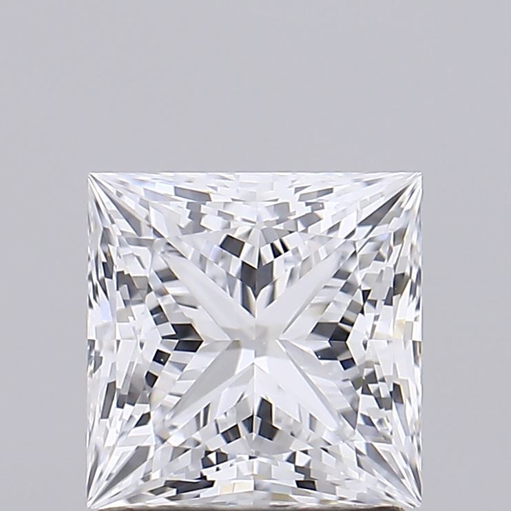 1.57 ct. princess Lab Grown Diamond front image