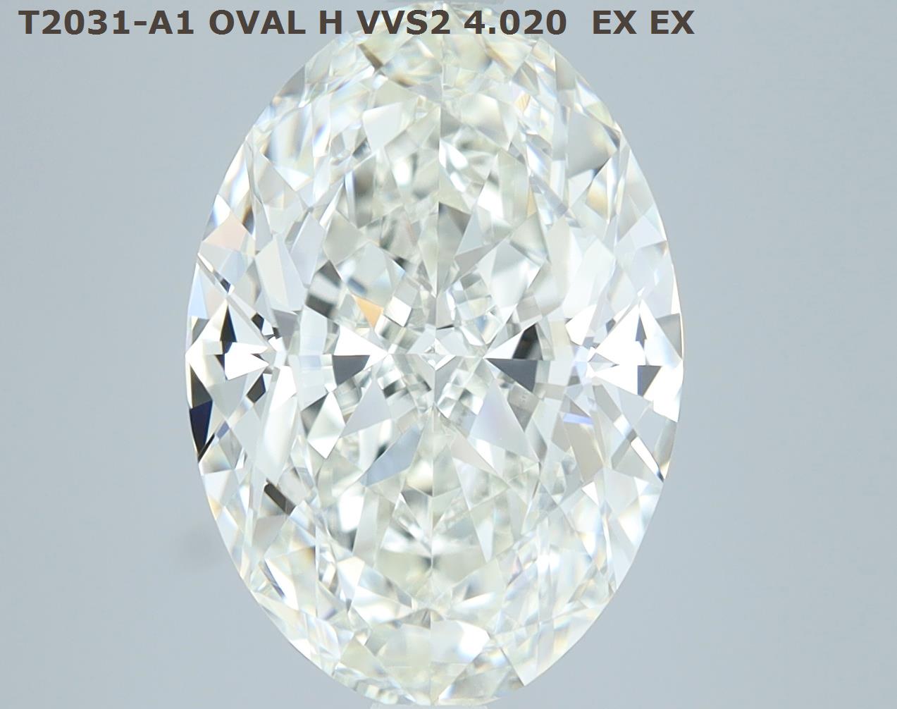 4.02ct Oval diamond