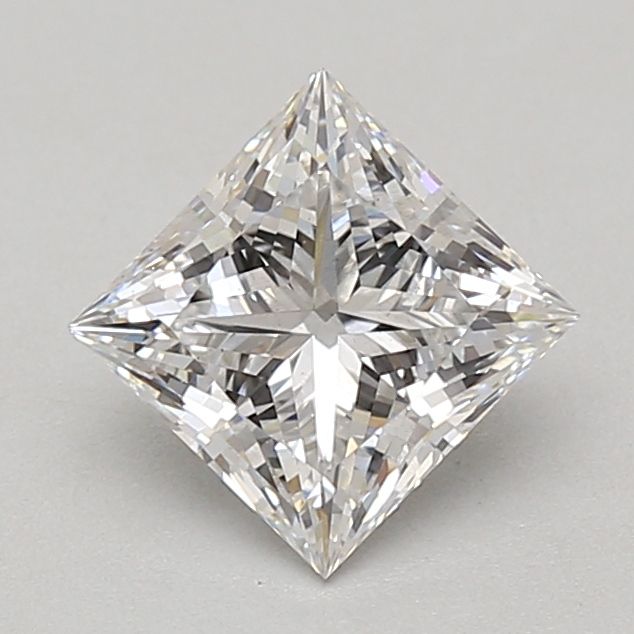 1.58 ct lab-grown Princess Diamond