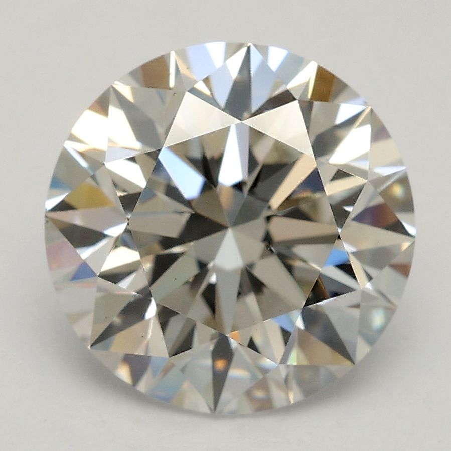 2.70 ct. round Lab Grown Diamond front image