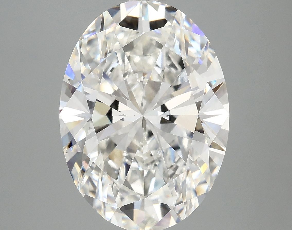 5.02 ct. oval Lab Grown Diamond front image