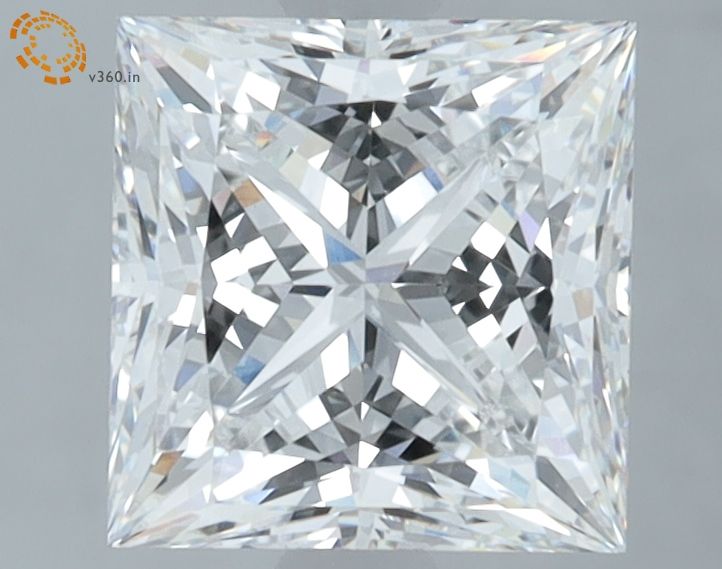 2.36 ct. princess Lab Grown Diamond front image