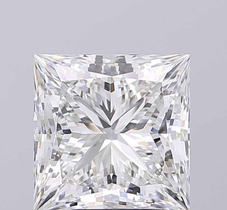 4.03 ct. princess Lab Grown Diamond front image