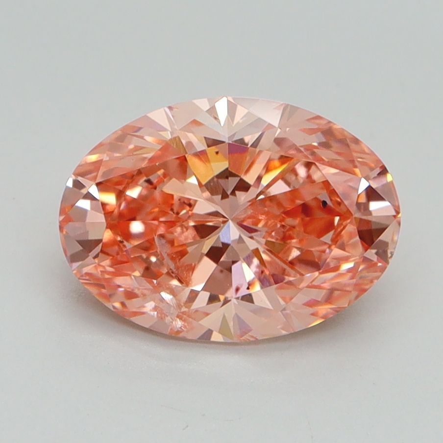 1.71 ct. oval Lab Grown Diamond front image