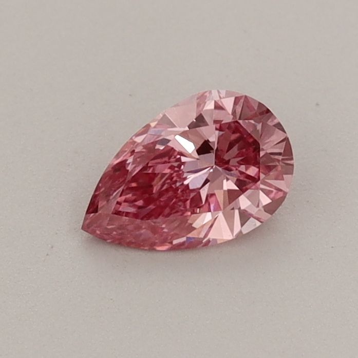 0.36 CT Fancy Vivid Pink PEAR