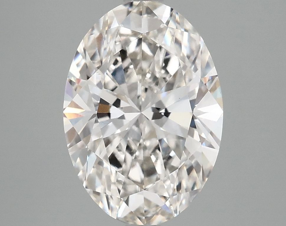 3.10 ct. oval Lab Grown Diamond front image