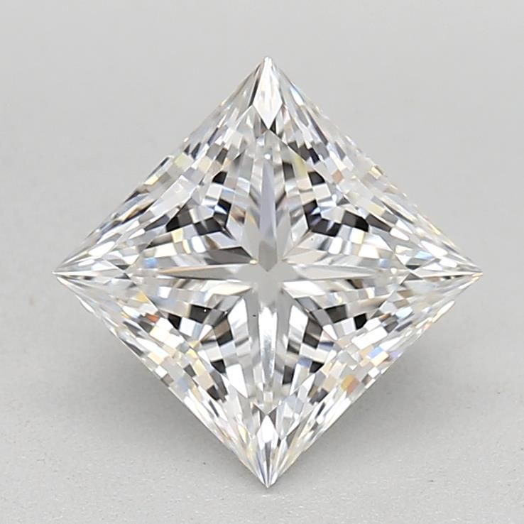 1.64 ct. princess Lab Grown Diamond front image