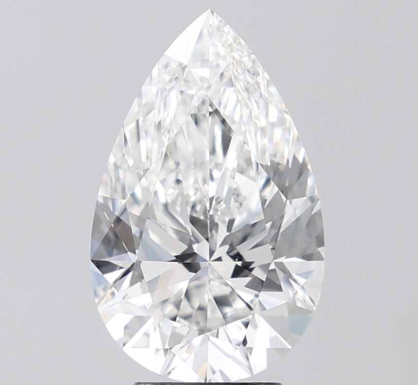 3.86 ct. pear Lab Grown Diamond front image