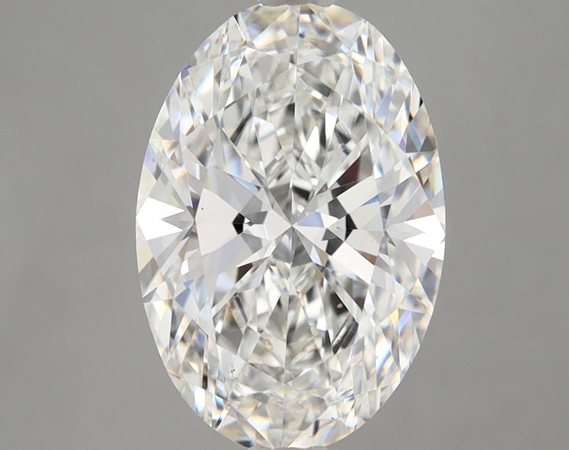 3.28 ct. oval Lab Grown Diamond front image