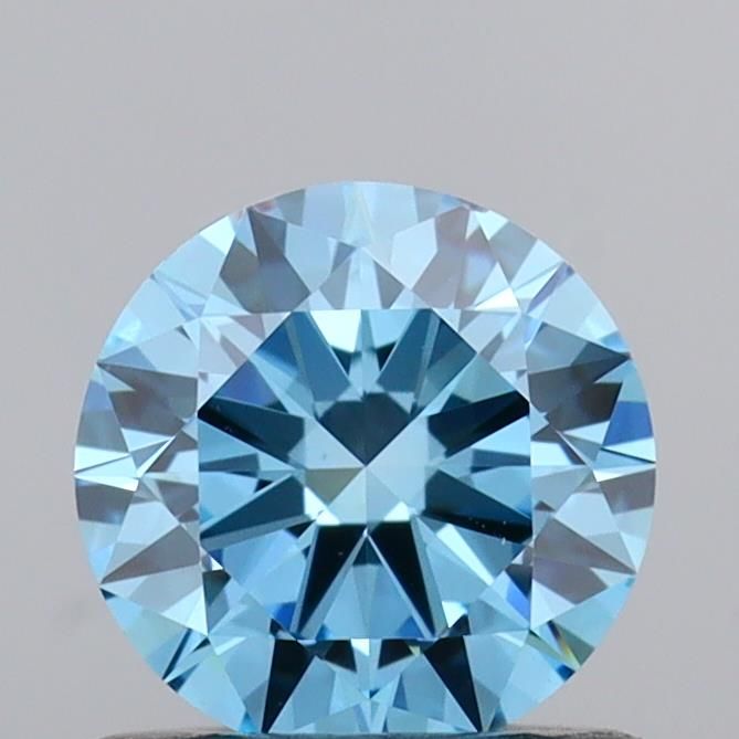0.71 CT Fancy Vivid Blue ROUND