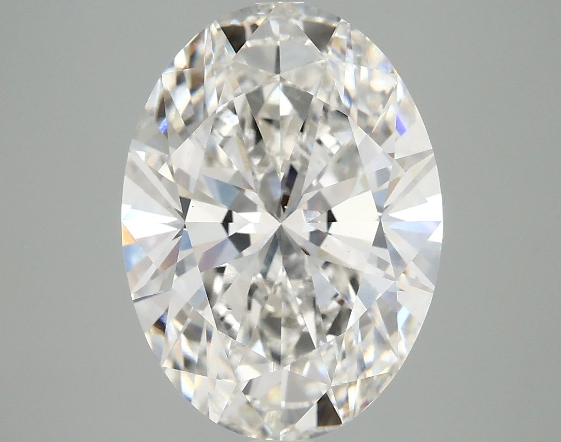 5.00 ct. oval Lab Grown Diamond front image