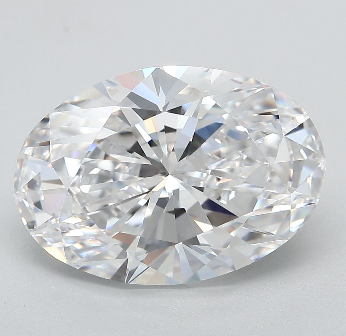 5.56 ct. oval Lab Grown Diamond front image