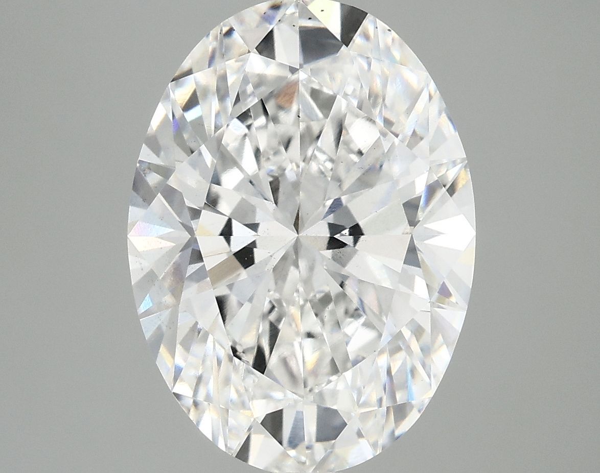 5.05 ct. oval Lab Grown Diamond front image