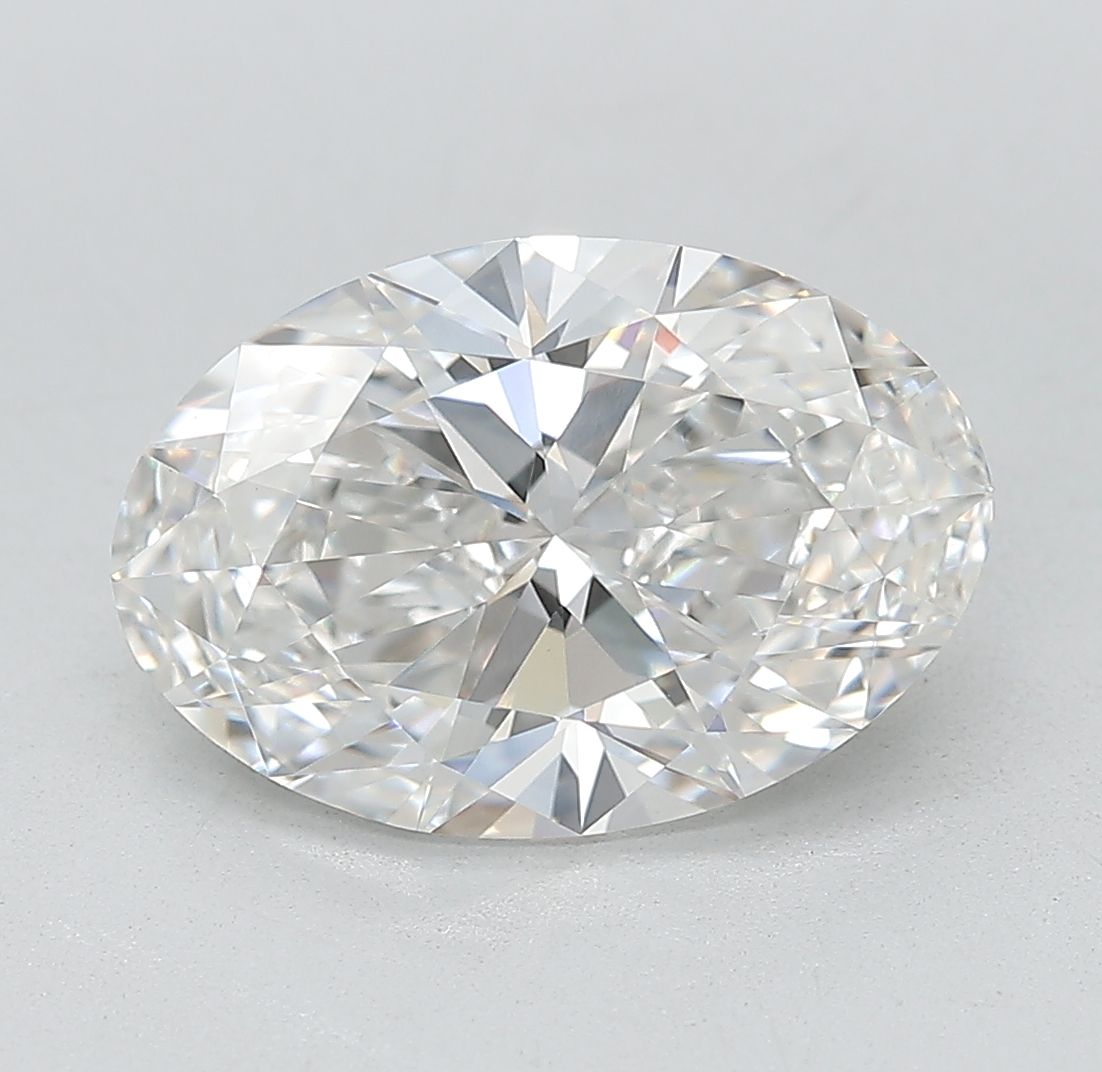 3.02 ct. oval Lab Grown Diamond front image