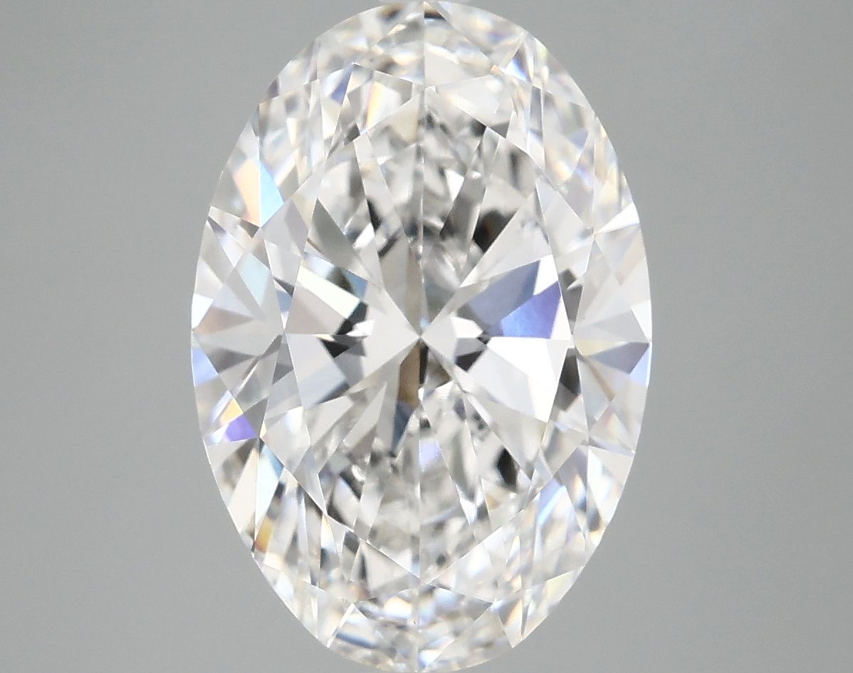 5.01 ct. oval Lab Grown Diamond front image