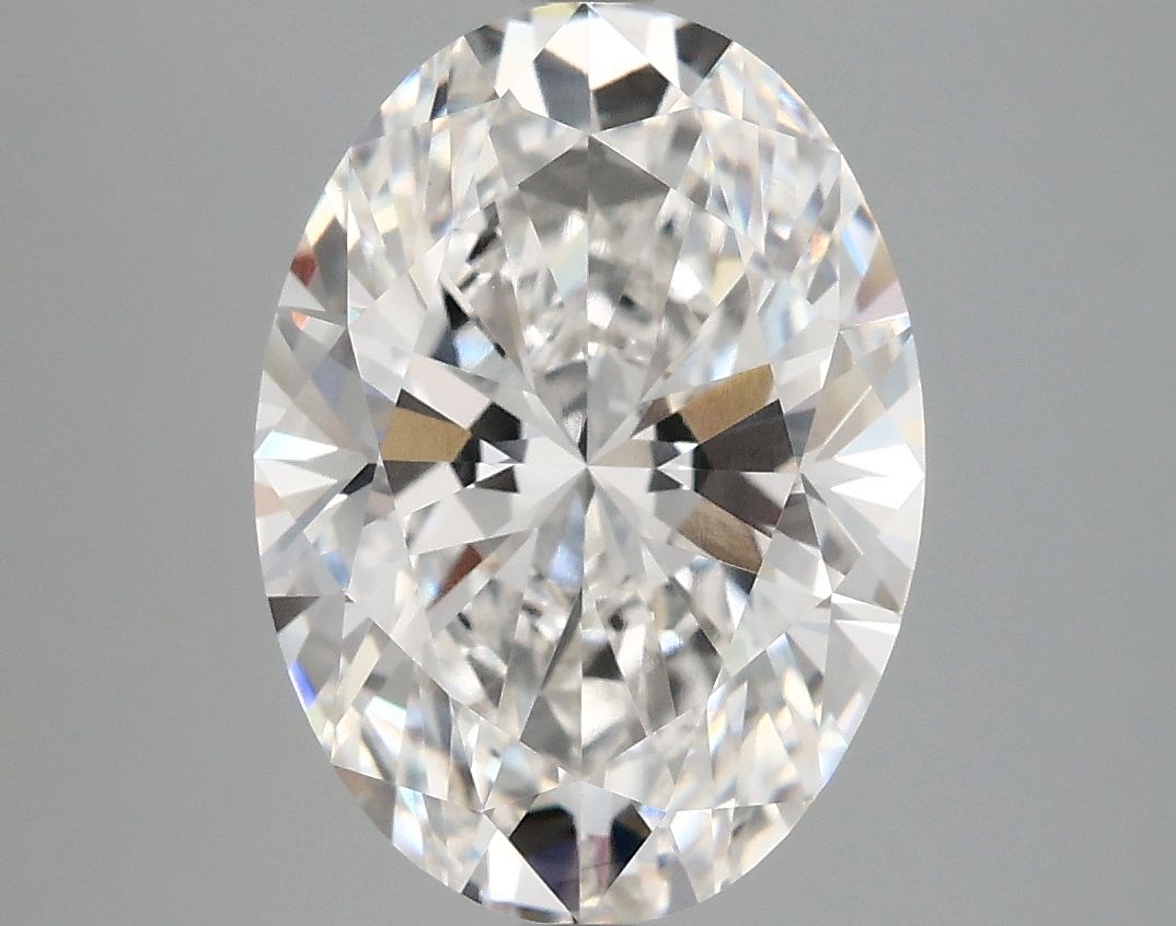4.10 ct. oval Lab Grown Diamond front image