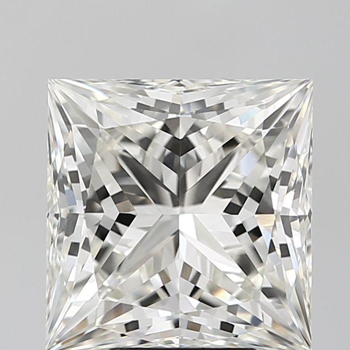 5.30 ct. princess Lab Grown Diamond front image