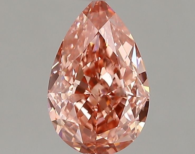 1.27 CT Fancy Vivid Pink PEAR